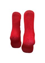 Χριστουγεννιάτικες κάλτσες V-tex - sunglasses santa - κόκκινο