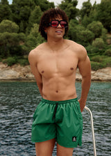 Ανδρικό μαγιό Tony Couper - SW24/7 - green cube swimshorts πράσινο