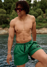 Ανδρικό μαγιό Tony Couper - SW24/7 - green cube swimshorts πράσινο