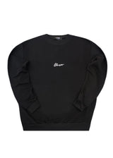 Close society Ανδρικό φούτερ μαύρο χωρίς χνούδι CLSE SW26-200-black