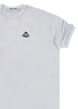 Ανδρική κοντομάνικη μπλούζα - Tony Couper - T25/18 - ice diamond logo loose fit t-shirt ανοιχτό γκρι