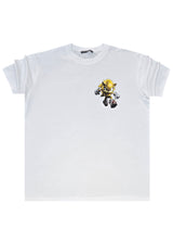 Ανδρική κοντομάνικη μπλούζα Tony couper - TC25/8- White Speedtest Loose fit