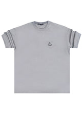 Ανδρική κοντομάνικη μπλούζα Tony couper - TO25/13 - stellar oversized t-shirt γκρι ανοιχτό