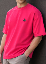 Ανδρική κοντομάνικη μπλούζα Tony couper - TO25/19 - diamond oversized t-shirt φουξ