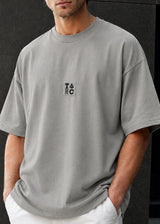 Tony couper - Ανδρικό t-shirt oversized fit - Γκρι TO25/26