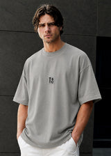Tony couper - Ανδρικό t-shirt oversized fit - Γκρι TO25/26