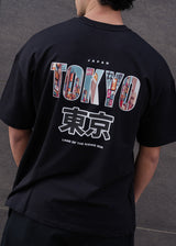 Tony couper - Ανδρικό t-shirt oversized fit - Μαύρο - TO26/7