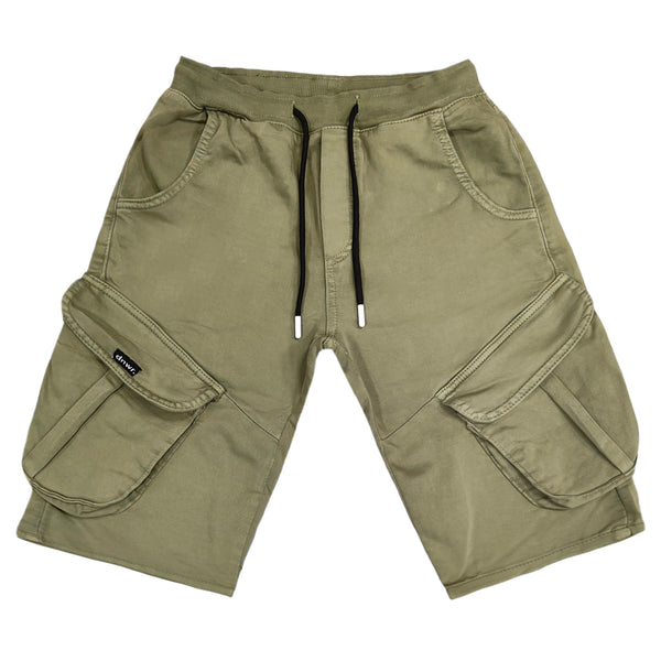 Oscar - TR102OSC - cargo shorts slim fit - khaki