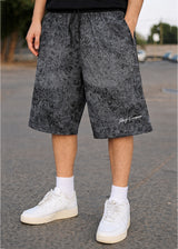 Ανδρική βερμούδα Tony Couper-V25/20-Tie Dye shorts oversized