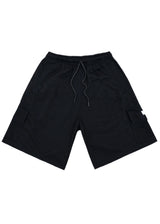 Ανδρική βερμούδα κάργκο Tony Couper - V25/2 - basic cargo oversize shorts μαύρο