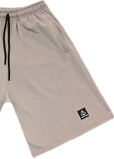 Ανδρική βερμούδα Tony Couper - V25/5 - grey rock black cube logo shorts ανοιχτό καφέ