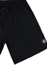Ανδρική βερμούδα Tony Couper - V25/5 black cube shorts μαύρο