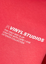 Ανδρικό μακρυμάνικο φούτερ με κουκούλα Vinyl Art Clothing -75757-03 - Studios V Legacy hoodie cotton oversized ρόζ