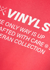 Ανδρικό μακρυμάνικο φούτερ με κουκούλα Vinyl Art Clothing -75757-03 - Studios V Legacy hoodie cotton oversized ρόζ