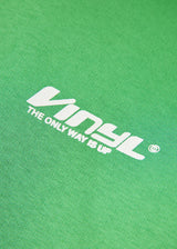 Ανδρικό μακρυμάνικο φούτερ με κουκούλα Vinyl Art Clothing -43434-20 - Studios v beat hoodie cotton oversized πράσινο