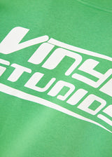 Ανδρικό μακρυμάνικο φούτερ με κουκούλα Vinyl Art Clothing -43434-20 - Studios v beat hoodie cotton oversized πράσινο