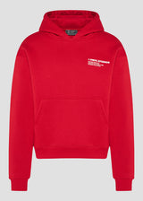 Ανδρικό μακρυμάνικο φούτερ με κουκούλα Vinyl Art Clothing -75757-55- Studios V Legacy hoodie cotton oversized κόκκινο