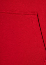 Ανδρικό μακρυμάνικο φούτερ με κουκούλα Vinyl Art Clothing -75757-55- Studios V Legacy hoodie cotton oversized κόκκινο