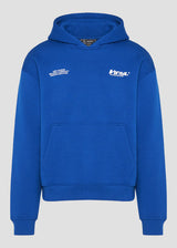 Ανδρικό μακρυμάνικο φούτερ με κουκούλα Vinyl Art Clothing -43434-66 - Studios v beat hoodie cotton oversized μπλέ