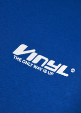 Ανδρικό μακρυμάνικο φούτερ με κουκούλα Vinyl Art Clothing -43434-66 - Studios v beat hoodie cotton oversized μπλέ