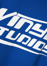 Ανδρικό μακρυμάνικο φούτερ με κουκούλα Vinyl Art Clothing -43434-66 - Studios v beat hoodie cotton oversized μπλέ