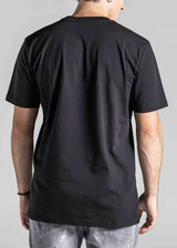 Ανδρική κοντομάνικη μπλούζα Cosi jeans-66-W25-145-regular fit tee μαύρο