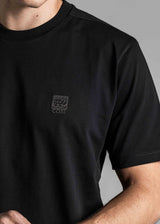 Ανδρική κοντομάνικη μπλούζα Cosi jeans-66-W25-145-regular fit tee μαύρο