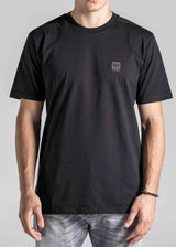 Ανδρική κοντομάνικη μπλούζα Cosi jeans-66-W25-145-regular fit tee μαύρο