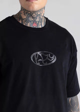 COSI JEANS - Ανδρικό t-shirt Wide fit - Μαύρο 68-W26-210