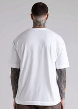 COSI JEANS - Ανδρικό t-shirt Wide fit - Λευκό 68-W26-210