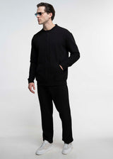 Ανδρική Ζακέτα Close Society-WAFFLE JACKET-black