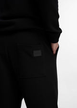 Ανδρικό παντελόνι Close Society-WAFFLE PANTS-black simple oversized pants μαύρο