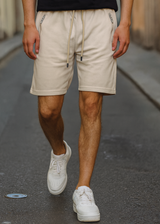 Ανδρική βερμούδα GUF - XY-3100B - athletic regular shorts μπεζ