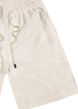 Ανδρική βερμούδα GUF - XY-3100B - athletic regular shorts μπεζ