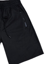 Ανδρική βερμούδα GUF - XY-3100B - athletic regular shorts μαύρο