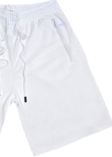 Ανδρική βερμούδα GUF - XY-3100B - athletic regular shorts λευκό