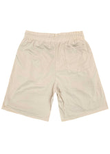 Ανδρική βερμούδα GUF - XY-6087B - los santos logo athletic regular shorts μπεζ