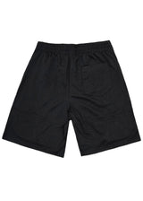 Ανδρική βερμούδα GUF - XY-6087B - los santos logo athletic regular shorts μαύρο