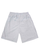 Ανδρική βερμούδα GUF - XY-6087B - los santos logo athletic regular shorts γκρι