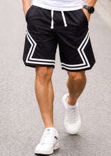 GUF CLOTHING Ανδρική βερμούδα μαύρη XY-6113-black