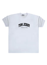 Κοντομάνικη μπλούζα GUF - Z-1094 - regular fit λευκό