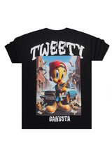 Κοντομάνικη μπλούζα GUF - Z-1096 - regular fit μαύρο