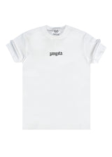 Κοντομάνικη μπλούζα GUF - Z-1211 - gangsta regular fit tee λευκό