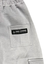 Ανδρική φόρμα Tony couper - F25/2 - long patch cargo logo γκρι