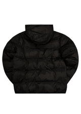 Ανδρικό μπουφάν με κουκούλα GUF - R2019 - arrow puffer μαύρο