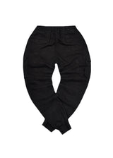 Ανδρικό Παντελόνι GUF - 2196-A - fabric cargo μαύρο