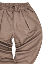 Ανδρικό παντελόνι Henry clothing - 8-030 - simple pants καφέ