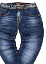 Ανδρικό Jean Παντελόνι GUF - SA004 - regular fit W24 μπλε