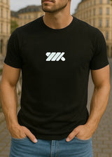 Κοντομάνικη μπλούζα Body Staff - BS-220- spiral logo regular fit t-shirt μαύρο