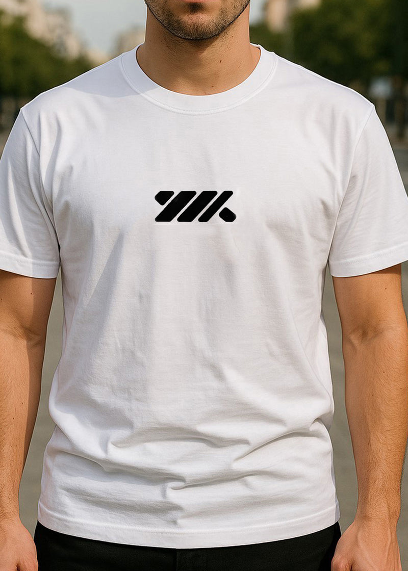 Κοντομάνικη μπλούζα Body Staff - BS-220 - spiral logo regular fit t-shirt λευκό